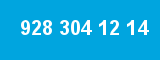 928 304 12 14